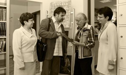 Relacja ze spotkaniem z gościem Biblioteki PWSZ Tadeuszem Ciurabą