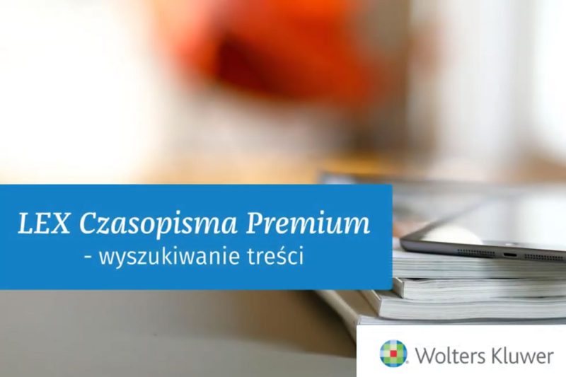 Dostęp do bazy Lex Czasopisma Premium