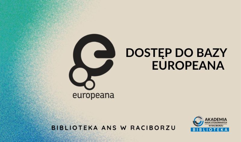 DOSTĘP DO BAZY EUROPEANA