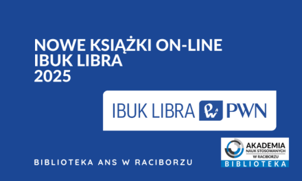 Nowe książki on-line IBUK Libra 2025 r.