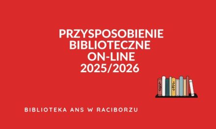 Przysposobienie biblioteczne on-line 2025/2026