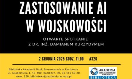 Otwarte spotkanie z dr. inż. Damianem Kurzydymem