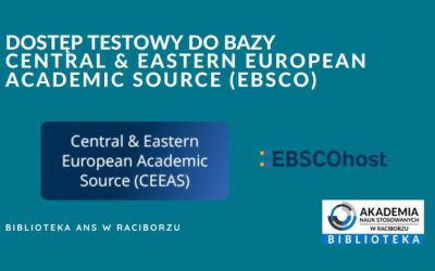 Dostęp testowy do bazy Central & Eastern European Academic Source (CEEAS)