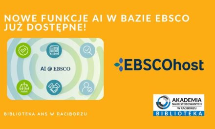 EBSCOhost wzbogacone o funkcje AI – sprawdź, co nowego!