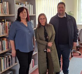 UDZIAŁ PRACOWNIKÓW BIBLIOTEKI ANS W RACIBORZU W STAFF MOBILITY FOR TRAINING W BIBLIOTECE WYDZIAŁU EKONOMICZNEGO W KARVINIE UNIWERSYTETU ŚLĄSKIEGO W OPAVIE W RAMACH PROGRAMU ERASMUS+