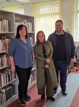 UDZIAŁ PRACOWNIKÓW BIBLIOTEKI ANS W RACIBORZU W STAFF MOBILITY FOR TRAINING W BIBLIOTECE WYDZIAŁU EKONOMICZNEGO W KARVINIE UNIWERSYTETU ŚLĄSKIEGO W OPAVIE W RAMACH PROGRAMU ERASMUS+