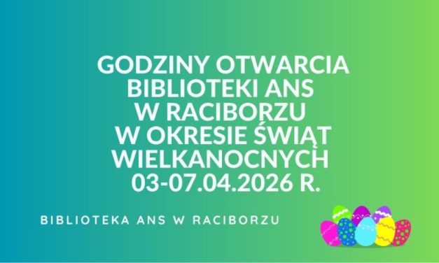Godziny otwarcia w okresie Świąt Wielkanocnych 2026