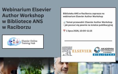 Webinarium Elsevier Author Workshop w Bibliotece ANS w Raciborzu