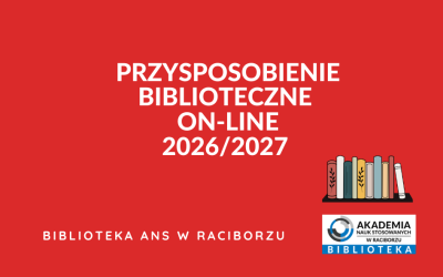 Przysposobienie biblioteczne on-line 2026/2027